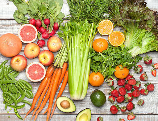 fruit and vegetables