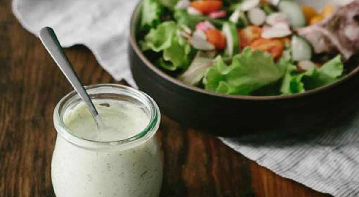 roasted garlic dill dressing