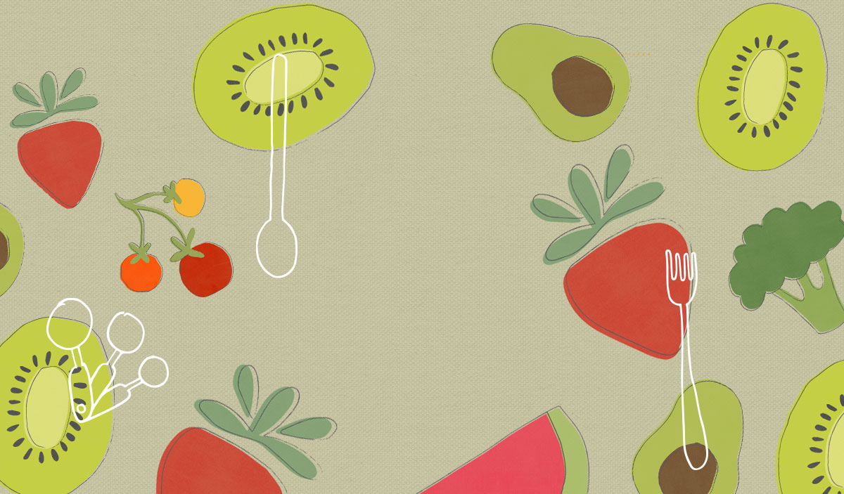 vegetable art background